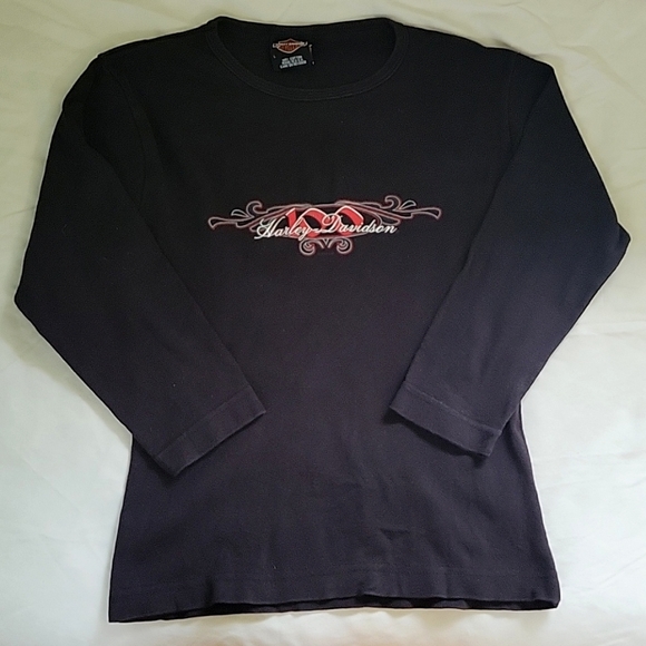 Harley - Davidson Quartsleeve T-shirt - Picture 1 of 4